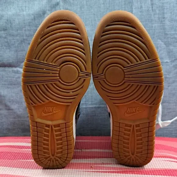 %Nike Dunk Sky High Print Black Sneakers Womens 543258-004 Size 10 / A 23 - Picture 5 of 13